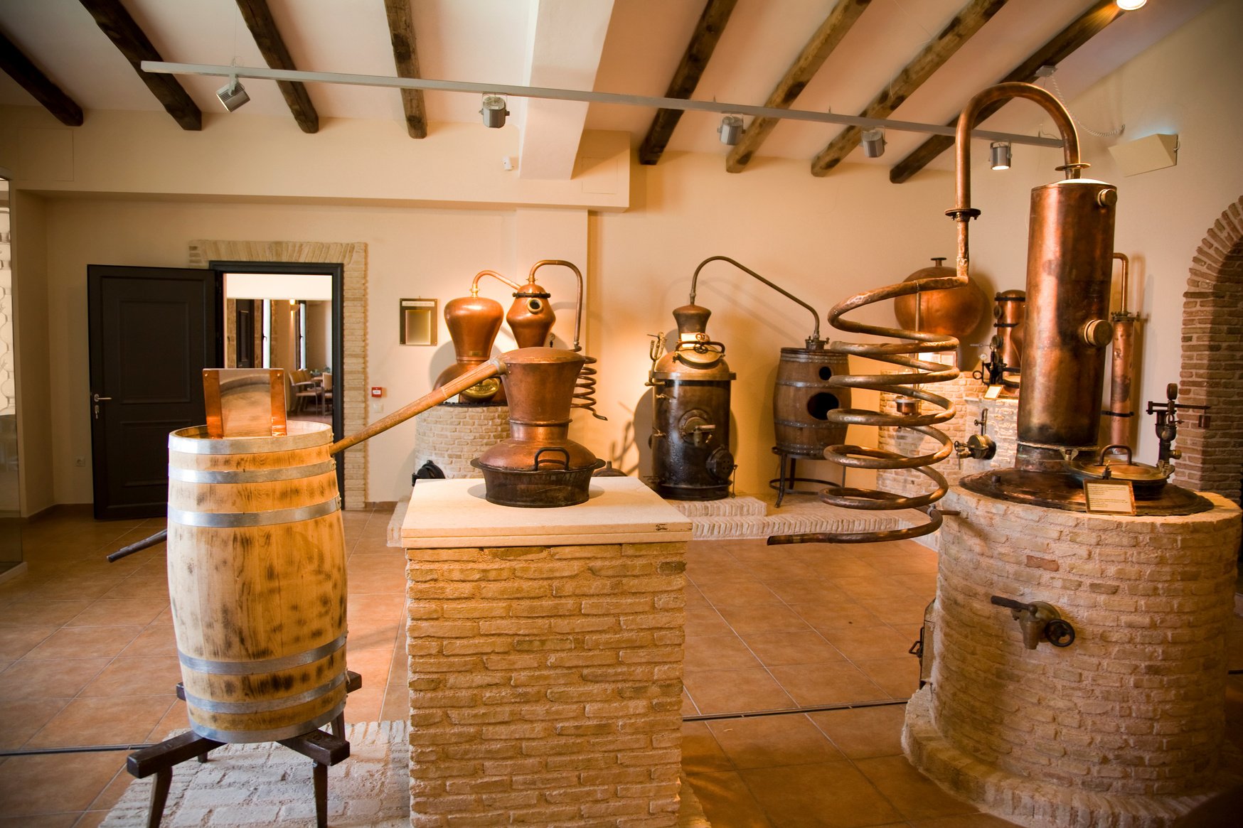 Ancient wine distillery